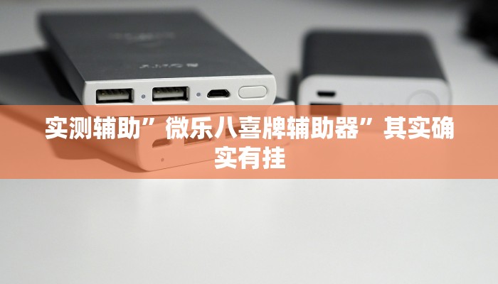 实测辅助”微乐八喜牌辅助器”其实确实有挂