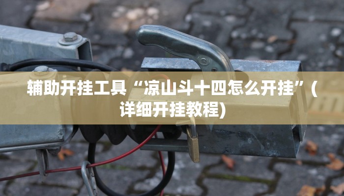 辅助开挂工具“凉山斗十四怎么开挂”(详细开挂教程)