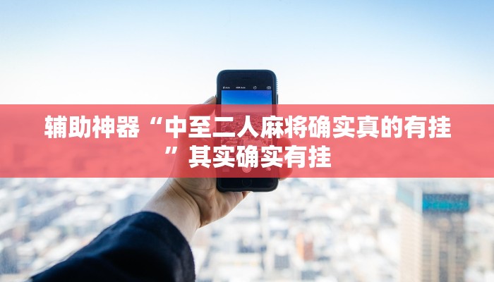 辅助神器“中至二人麻将确实真的有挂”其实确实有挂