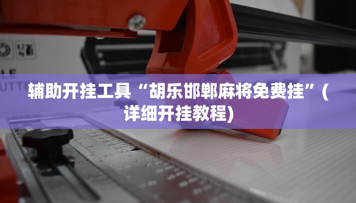 辅助开挂工具“胡乐邯郸麻将免费挂”(详细开挂教程)