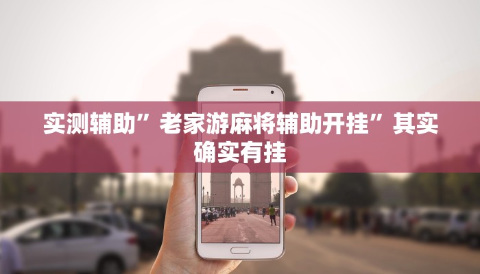 实测辅助”老家游麻将辅助开挂”其实确实有挂