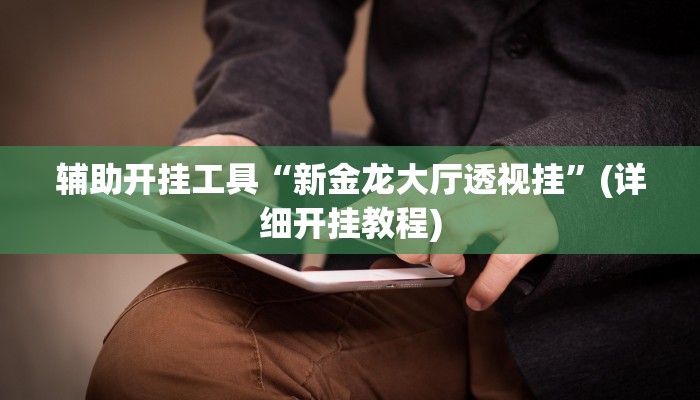 辅助开挂工具“新金龙大厅透视挂”(详细开挂教程)