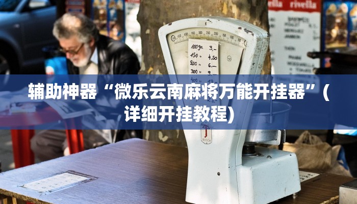 辅助神器“微乐云南麻将万能开挂器”(详细开挂教程)