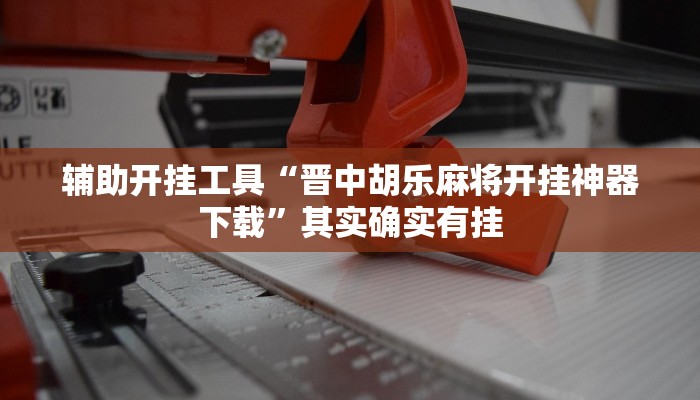 辅助开挂工具“晋中胡乐麻将开挂神器下载”其实确实有挂