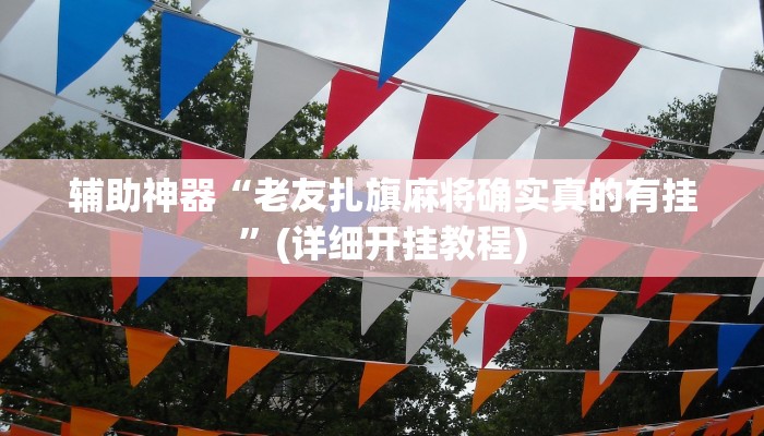 辅助神器“老友扎旗麻将确实真的有挂”(详细开挂教程)