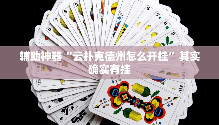 辅助神器“云扑克德州怎么开挂”其实确实有挂