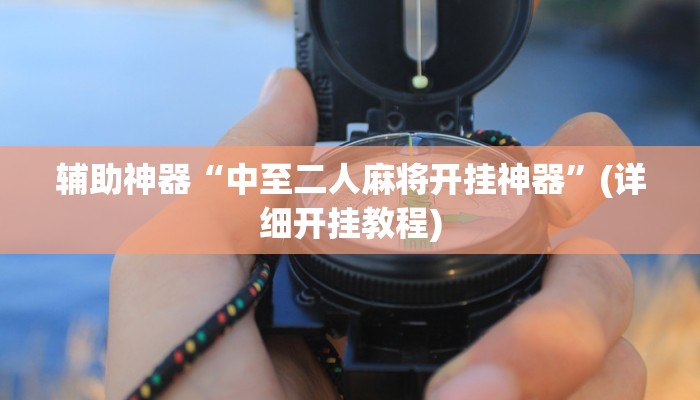 辅助神器“中至二人麻将开挂神器”(详细开挂教程)