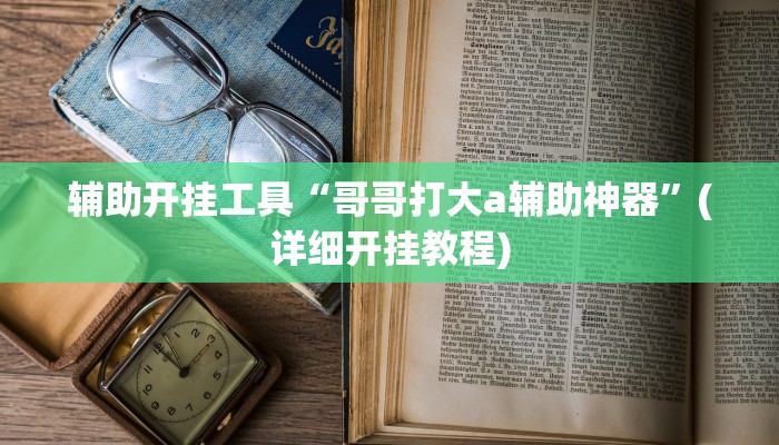 辅助开挂工具“哥哥打大a辅助神器”(详细开挂教程)