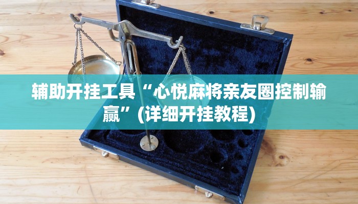 辅助开挂工具“心悦麻将亲友圈控制输赢”(详细开挂教程)